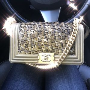 AUTHENTIC CHANEL BOY BAG